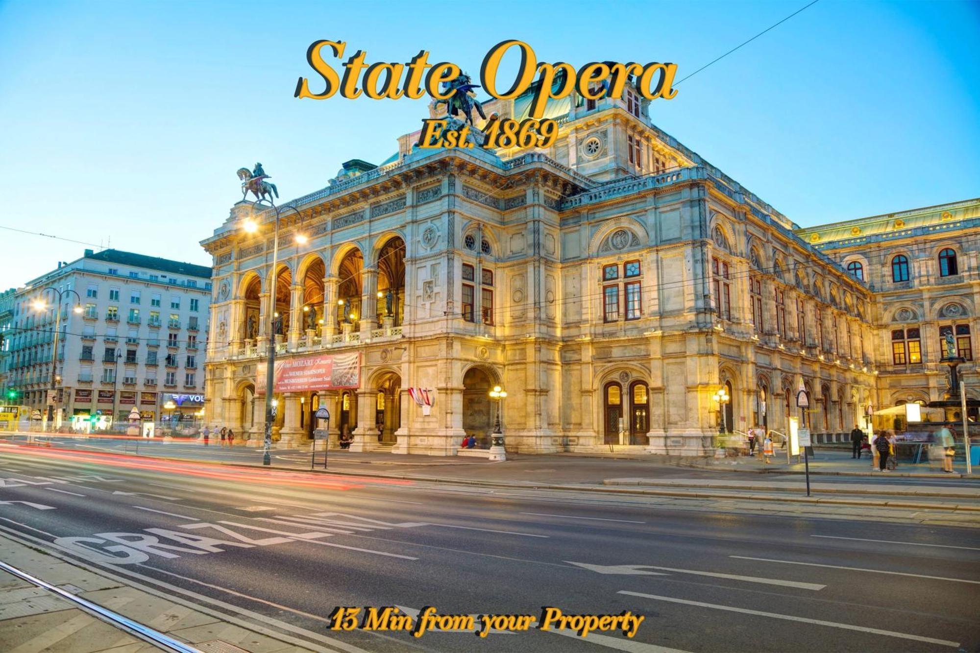 Superb Fully Equipped Apartment, 9 Min To City Center Via Metro Vienna Exterior photo