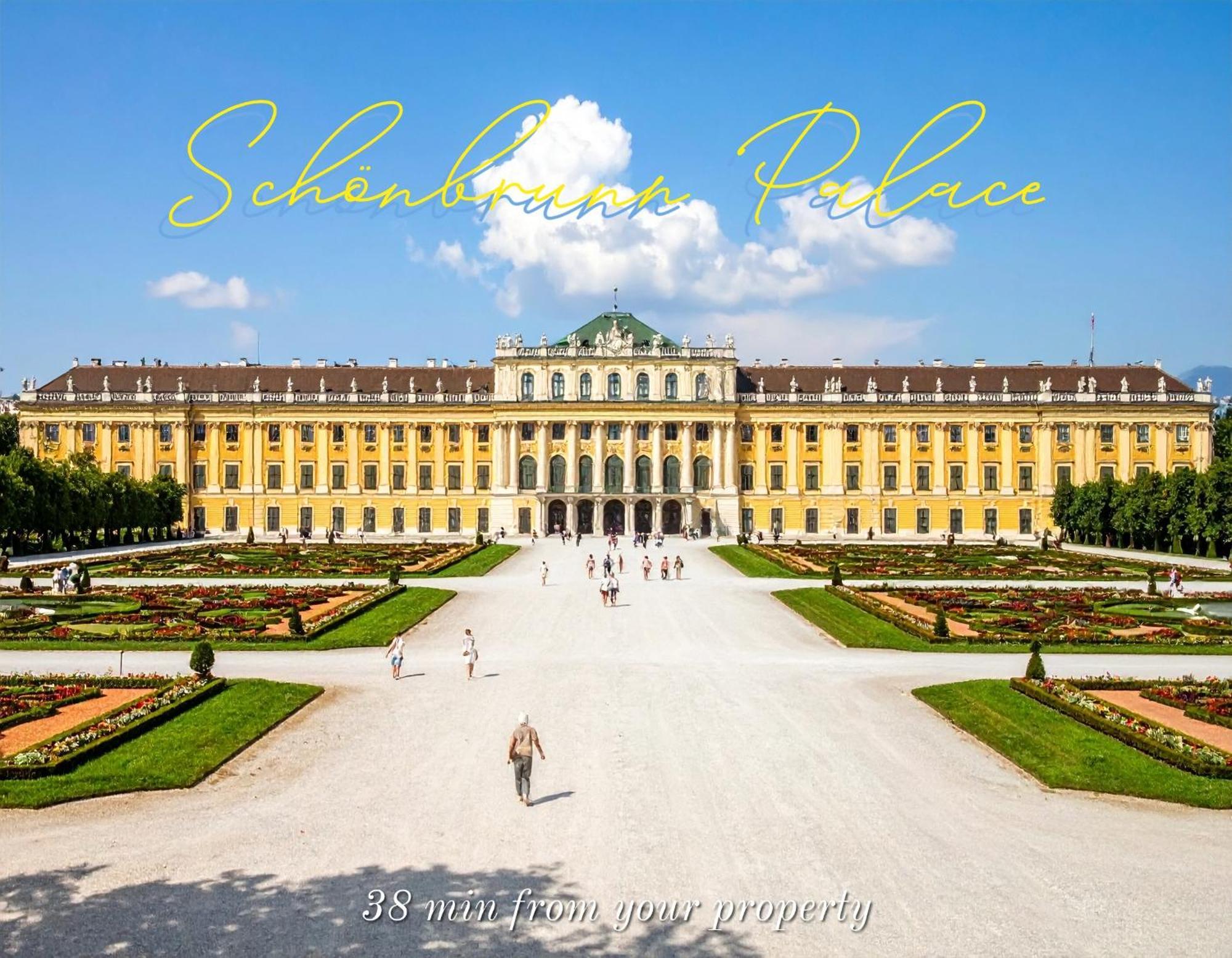 Superb Fully Equipped Apartment, 9 Min To City Center Via Metro Vienna Exterior photo